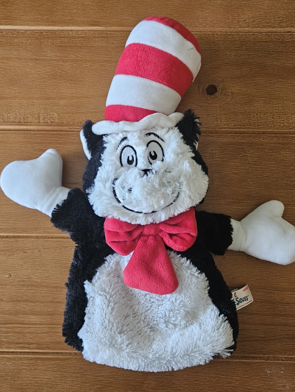 Aurora Dr. Seuss 14" Cat in the Hat Hand Puppet